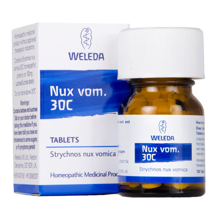 Weleda Nux Vom 30C 125 tabs